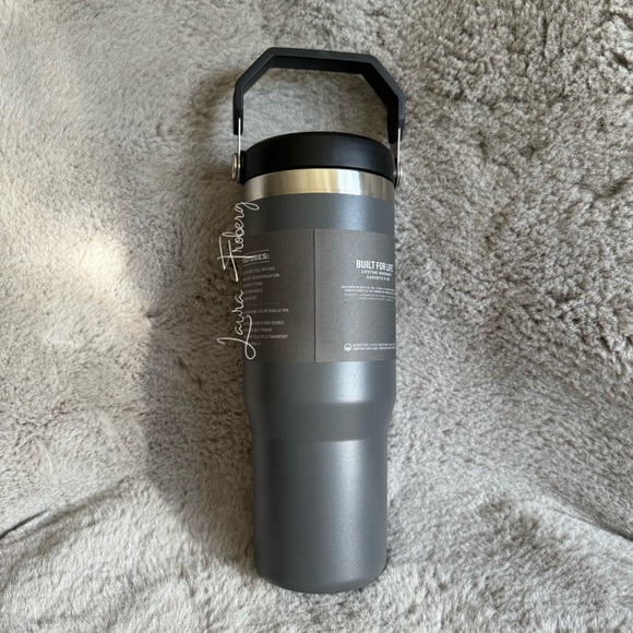 Stanley IceFlow Flip Straw Tumbler - Charcoal - Picture 2 of 6